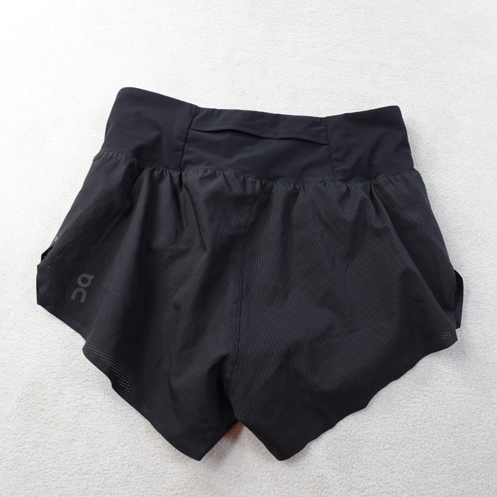 On Cloud Running Race Shorts Womens Small Black NWT 215.00132 Lined Running - Picture 2 of 13